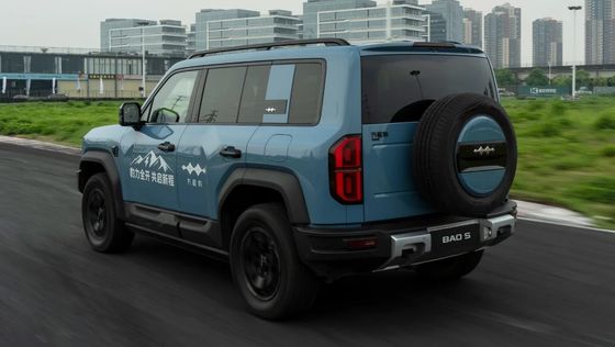 أحدث سيارة تم إطلاقها من بي آي دي ليوبارد فانغتشينغ باو 5 2024 PHEV سيارة كهربائية 4.8s 0-100km/h تسريع 125km CLTC سيارة كهربائية جديدة