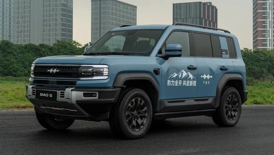 أحدث سيارة تم إطلاقها من بي آي دي ليوبارد فانغتشينغ باو 5 2024 PHEV سيارة كهربائية 4.8s 0-100km/h تسريع 125km CLTC سيارة كهربائية جديدة