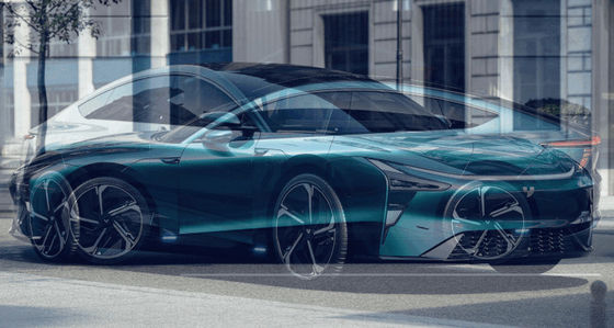 روبوت ذاتية القيادة 2024 جييو01 200كيلوواط قوة محرك 272 حصان 550 كم CLTC نطاق سيارة كهربائية نقية مع السرعة القصوى في 200 كم / ساعة