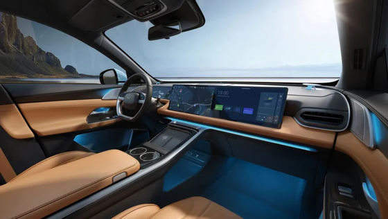 سيارات الدفع الكهربائي الجديدة الممتازة - Xpeng G9 2024 570km pro مع 230 محرك قوة 430N.m عزم الدوران 6.4sec 0-100km / h التسارع