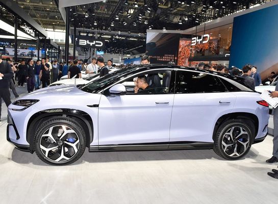 السيارة الكهربائية الجديدة BYD Sea lion 07 مع بنية BYD e-platform 3.0 EV 210km/h سرعة قصوى و 231P.s طاقة المحرك