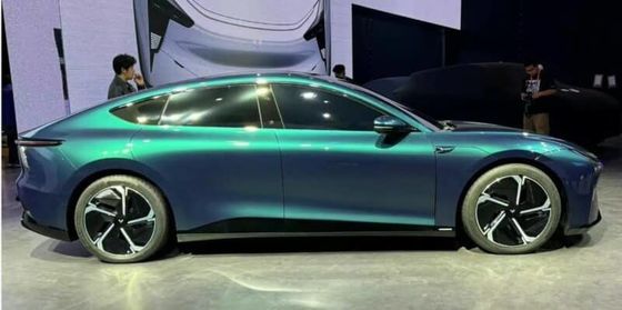 مبيعات مسبقة Geely& Baidu العلامة التجارية المشتركة Jiyue07 سيارة كهربائية نقية بمحرك 200kw/271P.s قوة محرك 2WD محرك القيادة 4 باب/5 مقاعد