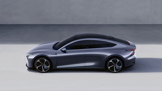 مبيعات مسبقة Geely& Baidu العلامة التجارية المشتركة Jiyue07 سيارة كهربائية نقية بمحرك 200kw/271P.s قوة محرك 2WD محرك القيادة 4 باب/5 مقاعد