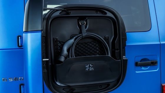 سيارة من الدرجة العالية من الطرق المجانية للبيع المسبق 2025 مرسيدس بنز G580 مع تكنولوجيا EQ Gee Whiz 116kwh بطارية 180km / h السرعة القصوى