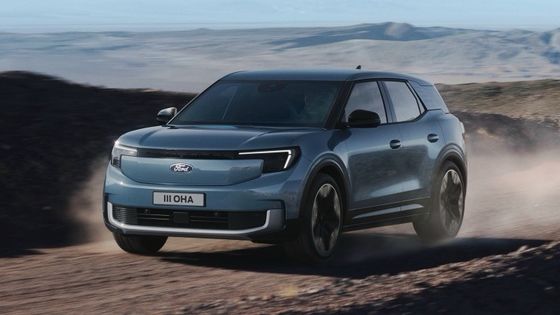 جاهز للذهاب الكهربائية النقية كروسوفر فورد إكسبلورر AWD مع 532km WLTP 250kw / 340P.s محرك القوة وسرعة قصوى 180km / h