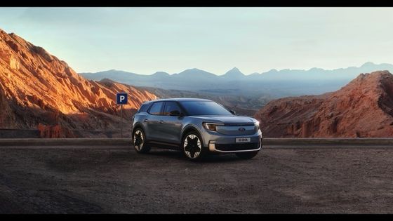 جاهز للذهاب الكهربائية النقية كروسوفر فورد إكسبلورر AWD مع 532km WLTP 250kw / 340P.s محرك القوة وسرعة قصوى 180km / h