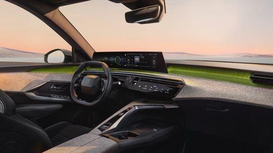 مبيعات مسبقة 2024 بيجو E-5008 SUV 500 كم المدى 326 حصان (240 كيلوواط) محرك مزدوج AWD مركبة كهربائية نقية