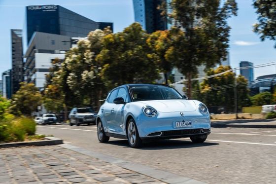 السيارات الكهربائية 2024 GMW ORA سيارة كهربائية نقية مع 126kw/171ps القوة المتحركة 160km/h السرعة القصوى& 400kmRANGE