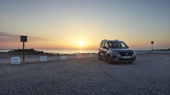موقف قيادة مريح ومقصورة عملية مع قيمة جيدة نيسان تاون ستار MPV Pure Ev مع WLTP 285km