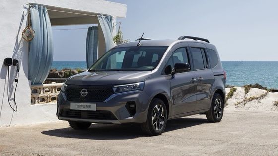 موقف قيادة مريح ومقصورة عملية مع قيمة جيدة نيسان تاون ستار MPV Pure Ev مع WLTP 285km