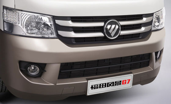 2 مقعد 5.34 متر كهربائي نقي محور طويل شاحنة مغلقة مسطحة 41.86 كيلوواط بطارية 227 كم