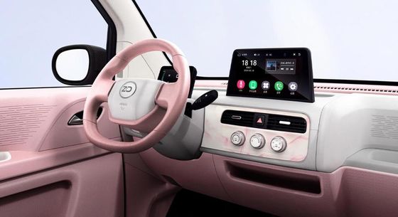 خيارات متعددة الألوان سيارات ميني إيف Zhido Rainbow مع CLTP 205km 17.13/17.3kwh بطارية ل 20&30kw الطاقة