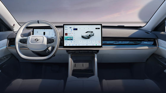 2024 قوية Dongfeng Eπ 007 200Pro EREV 200km CLTC 160kw محرك قوة 310N.m عزم دوران مع 7.2s 0-100km / h التسارع