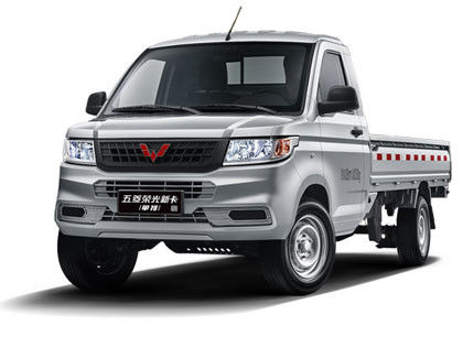 صف واحد للمركبات التجارية الكهربائية Wuling Small EV Truck 120km / h 82HP